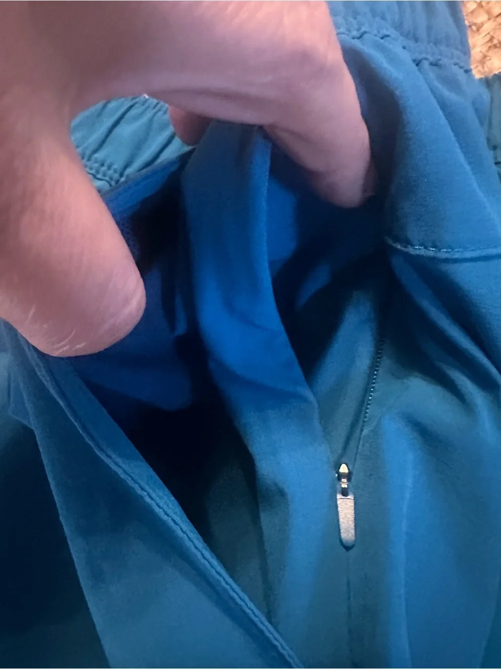 The North Face Men's Teal Blue Athletic Shorts